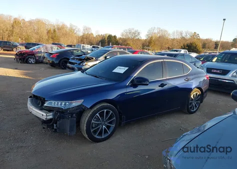 2016 Acura Tlx V6 Advance z USA, uszkodzony, nr VIN 19UUB3F79GA000537